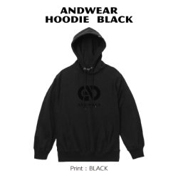 画像1: HOODIE BLACK