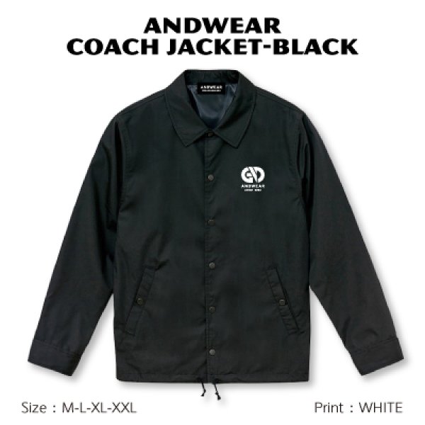 画像1: Coach Jacket BLACK (1)
